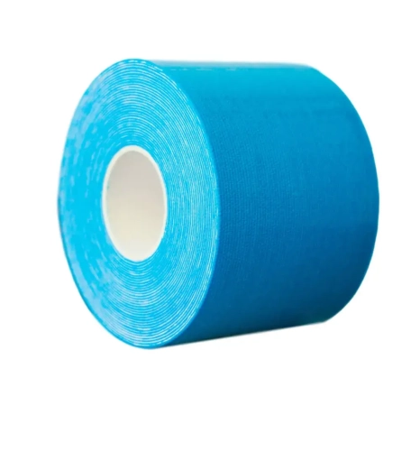 Plastry Kinesio taśma sportowa NIEBIESKA