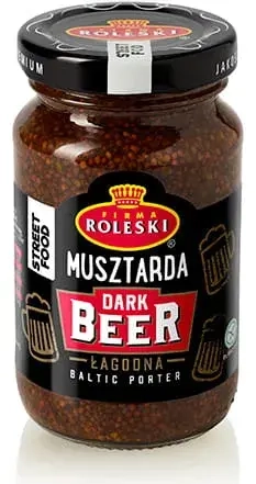 Musztarda Dark Beer Street Food 210g
