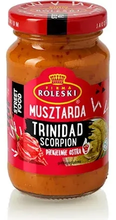Musztarda Trinidad Scorpion Street Food 210g