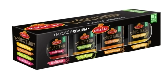 Zestaw musztard owocowych 4x100g