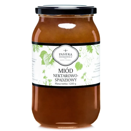 Miód Nektarowo-Spadziowy 900ml 1200g