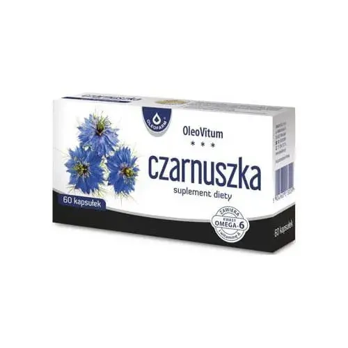 Czarnuszka suplement diety 500mg 60kap - OleoFarm