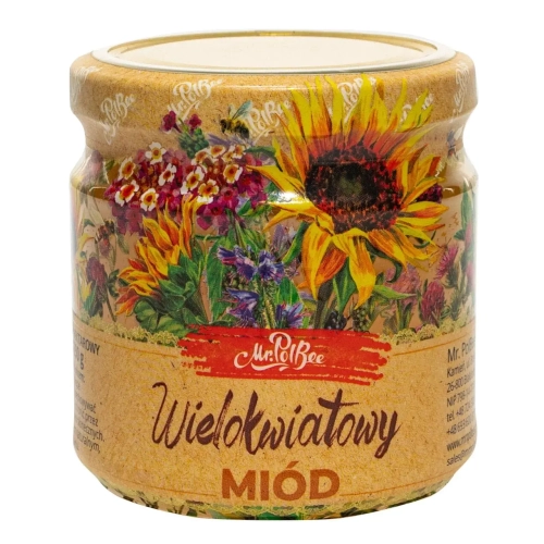 Miód wielokwiatowy 250g Mr. PolBee