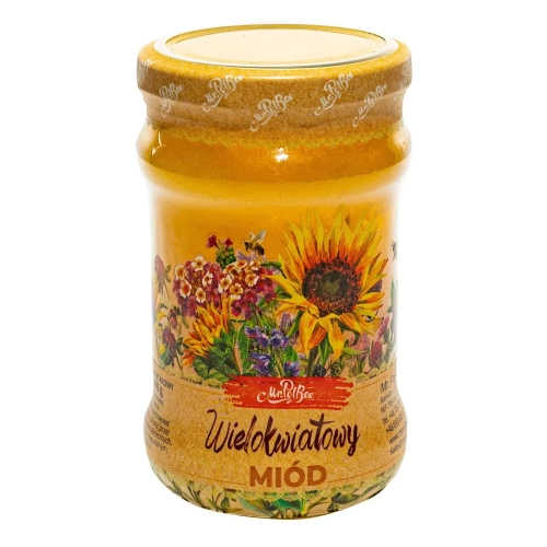 Miód wielokwiatowy 400g Mr. PolBee
