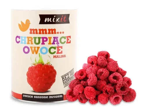 Chrupiące owoce liofilizowane Malina 70g