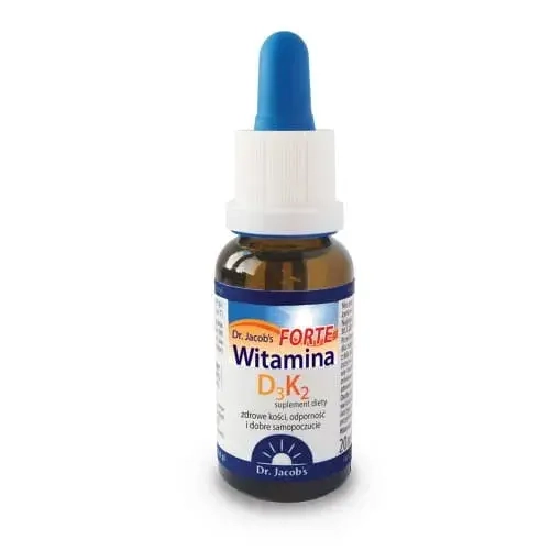 Witamina D3+K2 FORTE 20ml - Dr. Jacob's