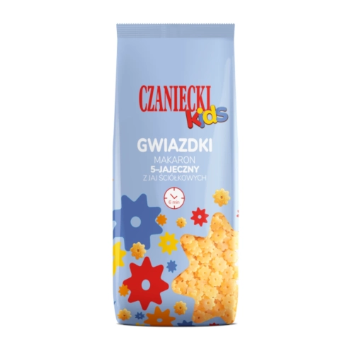 Makaron Czaniecki Kids 5-jajeczny Gwiazdka 250g.webp