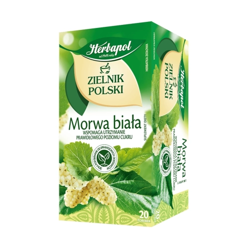 Herbata Morwa biała 2g x 20 szt. Zielnik Polski.webp