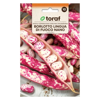 Fasola szparagowa karłowa dwubarwna BORLOTTO 30g