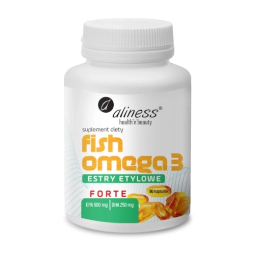 Fish Omega 3 FORTE Estry 500 250mg x 90 kapsułek.webp