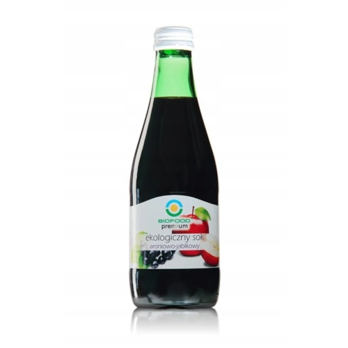 Aronia + Jabłko 100% sok EKO tłoczony 300 ml.webp