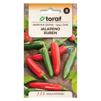 Papryka ostra JALAPENO RUBEN (typu chili) 0,5g