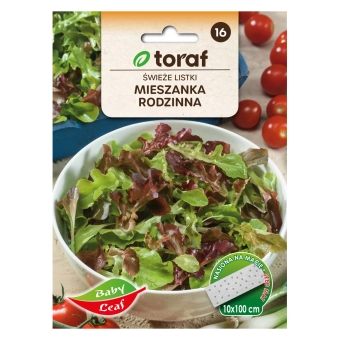 Świeże listki MIESZANKA RODZINNA (mata 10x100cm)