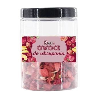 Owoce do schrupania - mix owoców liofilizowanych 60g
