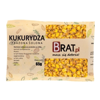 Kukurydza prażona solona 65g