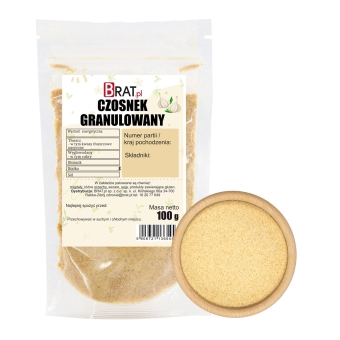 Czosnek granulowany 100g