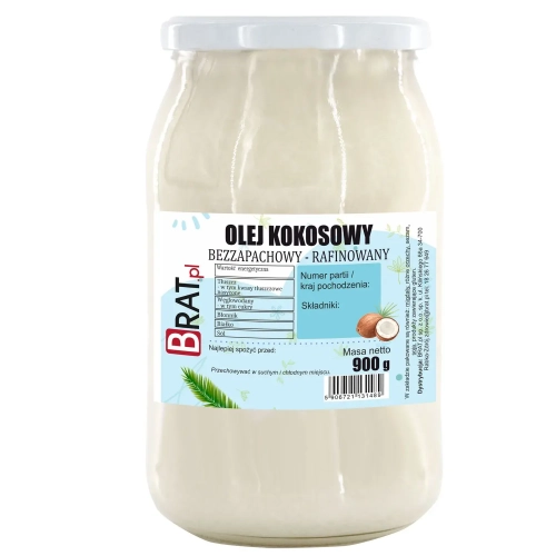 Bezzapachowy olej kokosowy 900ml