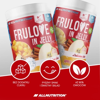 Allnutrition frulove in jelly 1kg APPLE & CINNAMON2.webp
