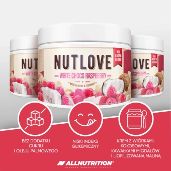 Allnutrition nutlove 500g WHITE CHOCO RASPBERRY2.webp