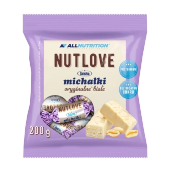 Allnutrition nutlove śnieżka michałki BIAŁE ORYGINALNE 200g