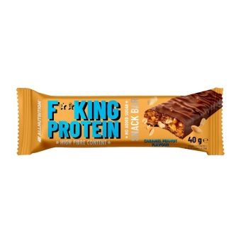 Allnutrition fitking protein snack bar 40g CARAMEL PEANUT