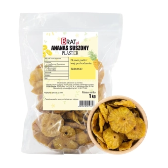 Ananas suszony plaster 1kg