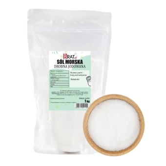Sól morska drobna jodowana 1kg
