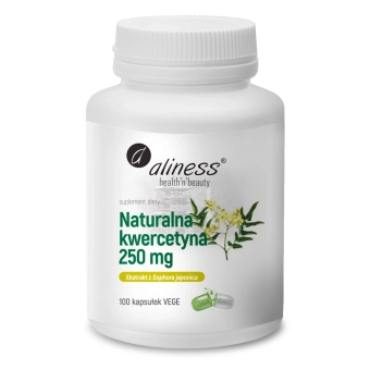 Naturalna kwercetyna 250mg 100 kaps. - ALINESS