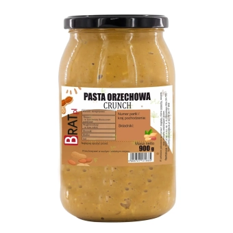 Pasta orzechowa CRUNCH 900g