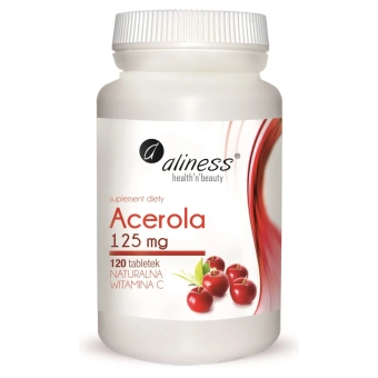Acerola Naturalna Witamina C 125mg 120tab