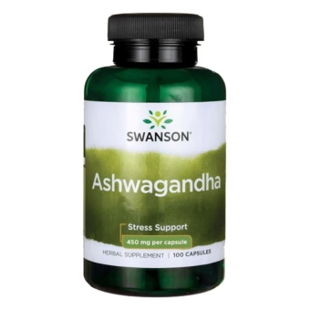 Ashwagandha żeń-szeń indyjski 450 mg 100 kaps