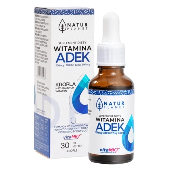 Witamina ADEK krople 30ml - Natur Planet