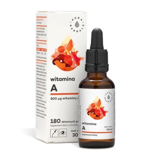 Witamina A krople 30ml - AURA.webp