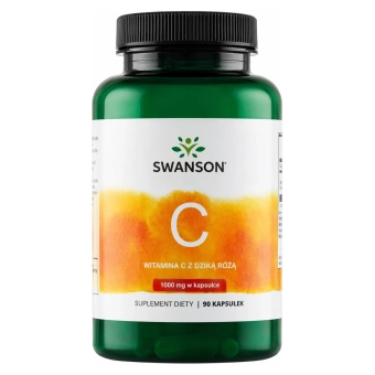 Witamina C RoseHips 1000mg 90 kaps