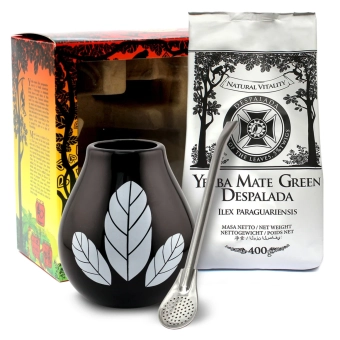 Zestaw do Yerba Mate Despalada 400g + bombilla + matero