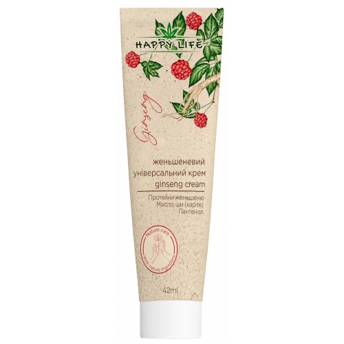 Krem do rąk z żeń-szeniem 42ml Happy Life.webp