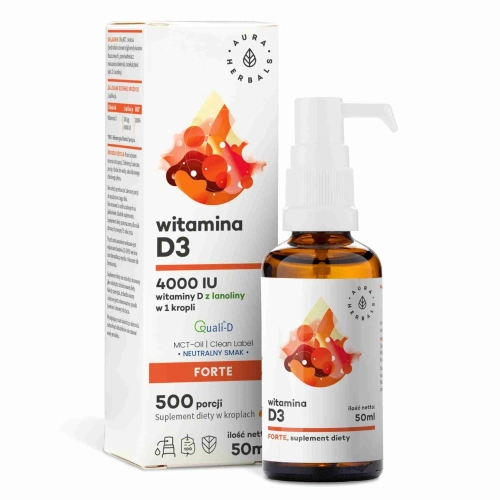 Witamina D3 4000 IU, MCT, krople 50ml.webp
