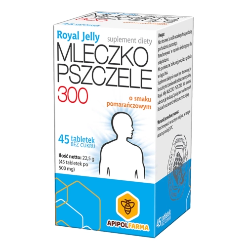 Royal Jelly - Mleczko pszczele 300 45tabl.webp