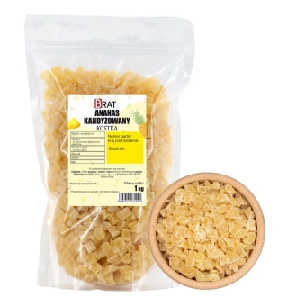 Ananas kandyzowany kostka 1kg