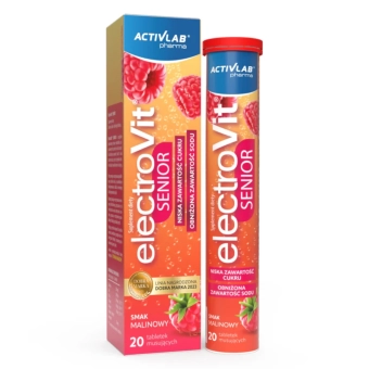 ElectroVit Senior - malina 20 tabl.