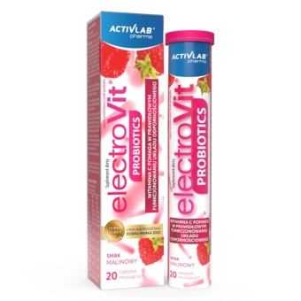 ElectroVit Probiotics - malina 20 tabl.