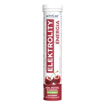 Elektrolity Energia - wiśnia 20 tabl.