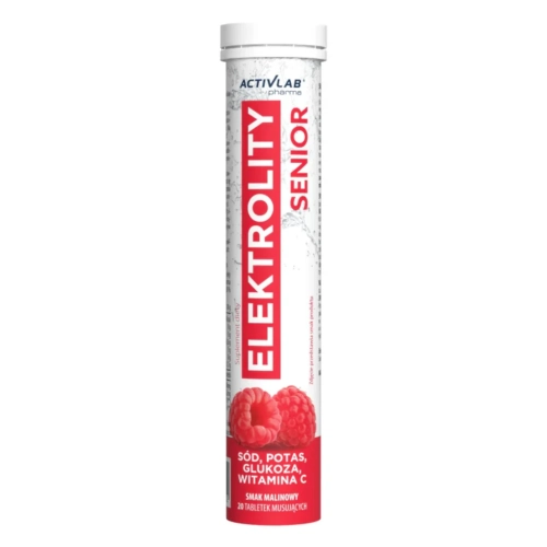 Elektrolity Senior - malina 20 tabl..webp