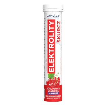 Elektrolity Skurcz - czerwona porzeczka 20 tabl.