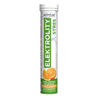 Elektrolity Stres - pomarańcza 20 tabl.