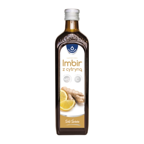 Imbir z cytryną z witaminą C sok 490 ml.webp