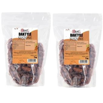Daktyle suszone zestaw 2 x 1kg