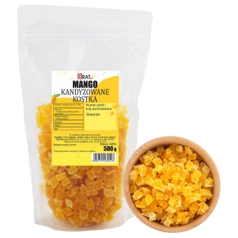 Mango kandyzowane kostka 500g