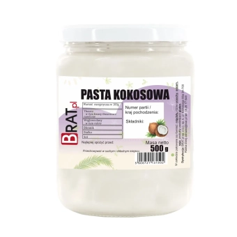 Pasta kokosowa 500g