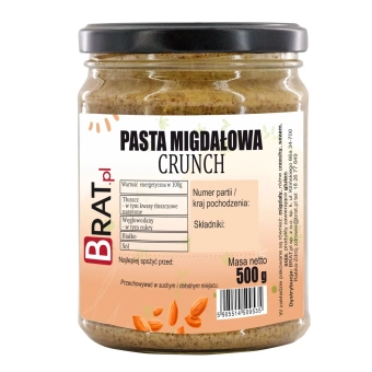 Pasta migdałowa CRUNCH 500g